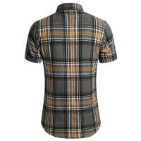 Camisa de Verano de Doble Bolsillo a Rayas Talla Grande Estilo Casual de Negocios para Hombres - details 37