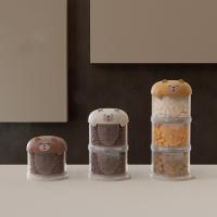 Caja de comida para gatos de plástico portátil multicapa, caja de embalaje de alimentos para mascotas sellada a prueba de humedad, cubo de comida para gatos bonito para mascotas - details 10