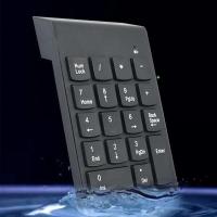 Small Size 2.4GHz USB Wireless Numeric Keypad Numpad 18 Keys Digital Keyboard For Bank Accounting Teller Laptop Notebook Tablets - details 5