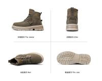 Botas de Motocicleta Comodas y Resistentes al Desgaste Zapatillas Deportivas Casuales para Hombres - details 22