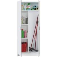Armario Auxiliar Blanco 3 Puertas Acabado Mate Medidas: Ancho: 109 cm x Fondo: 37 cm x Alto: 180 cm - details 10