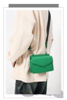 Bolso cuadrado pequeño oscuro Trend Bolso combinado 2 en 1 Bolso de la caja del sobre de cuero de los hombres y las mujeres Bolso pequeño bandolera - details 4