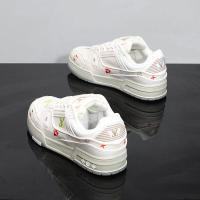 Novedad de verano para hombre, zapatillas deportivas informales versátiles a la moda para parejas, zapatos de lona bordados para papá S91 - details 10