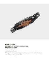 Bolso Cruzado de Moda de Luna Media de Cuero Suave Bolso Oblicuo de Hombro con Sensación Premium - details 4