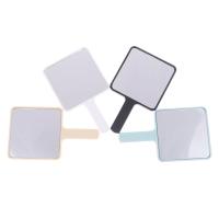 Espejo de maquillaje de mano, espejo de tocador cuadrado con mango, espejo de mano, espejos compactos para salón de SPA, espejo cosmético para mujer - details 2