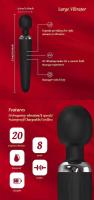 Estimulador del clítoris femenino G-spot Palo de masaje AV coquetear vibrador juguete sexual para mujeres varilla mágica masajero productor adulto - details 1