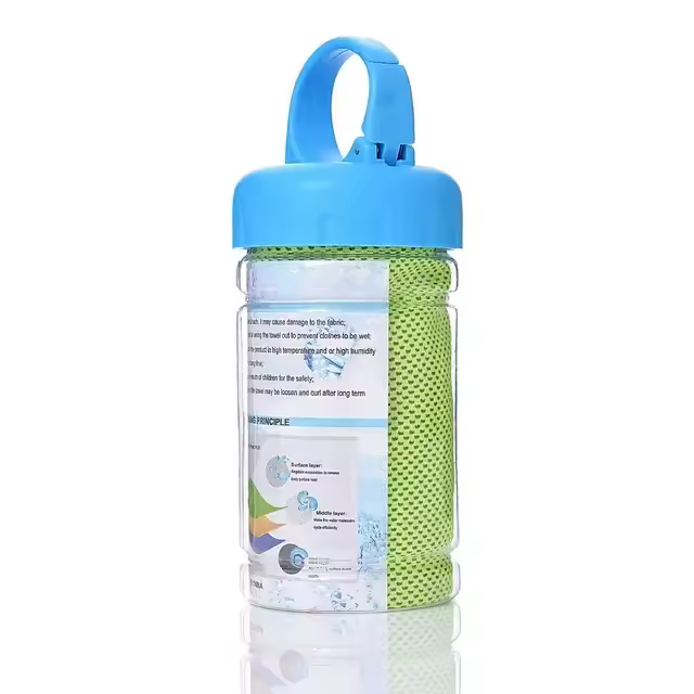 Toalla de Playa con Refrigeración Ideal para Gimnasio, Yoga, Deportes Colores Norte América - 1