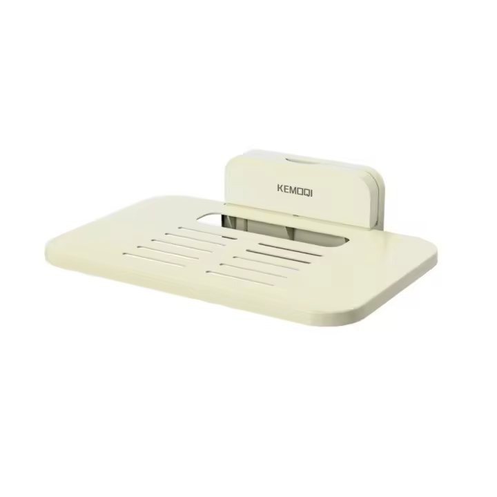 Estante de almacenamiento para enrutador Wifi inalámbrico con ventosa, soporte de almacenamiento montado en la pared transparente sin taladro, resistente al agua con soporte de carga fuerte - 1