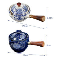 Tetera China Gongfu con rotación de 360 °, tetera de porcelana, regalo Ideal para amantes del té - details 7