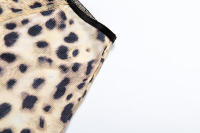BUNO-Conjunto informal de 2 piezas de gato extraño, chándal para mujer, pantalones cortos con estampado de leopardo, camisetas sin mangas y pantalones cortos de motociclista, ropa de calle de actividades a juego - details 24