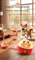 Bola Inteligente Para Perros Juguete Electrónico Interactivo Moverse USB Automático Bounce Para Puppies Regalo De Cumpleaños Para Gatos Material De Peluche - details 1