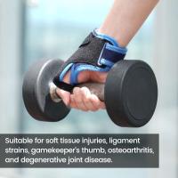 Tendinitis Velpueu cirugía ortopédica ratón mano pulgar soporte férula, ligera y transpirable, adecuada para ambas manos - details 8