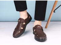 Nuevas Sandalias de Hombre Verano 2025 Suela Transpirable de Cuero Grueso - details 3