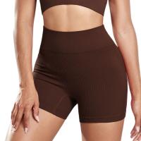 Pantalones Cortos de Yoga para Mujer Ajustados, Sin Costuras, Alta Cintura, Estilo Deportivo - details 0