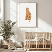 JUBEER Arte de Lienzo de Dibujos Animados de Jungla Leopardo Tigre Jabalí - details 4
