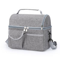 Bolsa de Almuerzo Reutilizable con Aislamiento Térmico Multifuncional de 8L para Hombres y Mujeres - details 0
