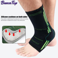 Soporte de Tobillo Deportivo Vendaje Elástico de Tejido 3D Protección de Pie para Baloncesto, Fútbol, Fitness Hecho en China - details 5