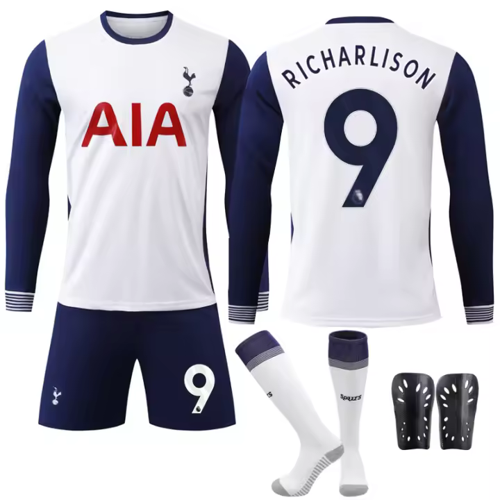 Uniforme deportivo de fútbol para niños y adultos, conjunto de entrenamiento para niños, camiseta del Barcelona 2324, compra en grupo para hombres y mujeres - 1