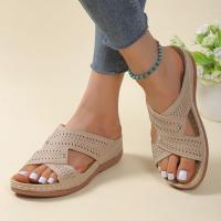 Sandalias de Verano para Mujer Zapatillas de Pie Non-Slip Zapatos de Cuña Talla Grande - details 13