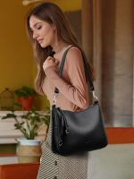 Bolso de Tote de Cuero Sintético Suave Diseño Elegante Minimalista Cinturón Ajustable Desmontable - details 3