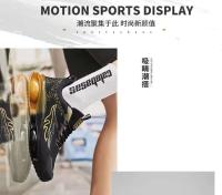 Deportes informales de alta calidad para hombre con parte superior de malla transpirable, suela elástica de PVC, zapatos cómodos para caminar, zapatos de gran tamaño para el verano - details 2