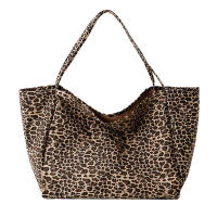 Bolso de mano de lona con estampado de leopardo para mujer, regalos para ella, bolso de hombro diario de gran capacidad para el día a día, bolsos de viaje diarios de alta calidad para el regreso a la escuela, bolso de mano de trabajo, bolso de playa, bols - details 1