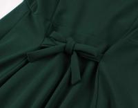 Elegante Vestido de Cintura Alta con Encaje Retro 2024 Estilo Vintage de Moda para Mujeres - details 10