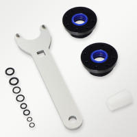Kit de Tubo de Relleno de Aceite de Alta Eficiencia Ajuste de Relleno de Aceite Práctico para Sistema de Dirección Hidráulico Seastar - details 1