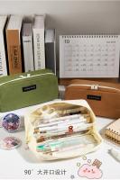 Estuche de lápices Kawaii de gran capacidad para niñas y niños organizador de material escolar para oficina estudiante - details 11