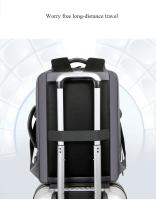 Mochila de gran capacidad para hombre, Mochila para ordenador con carga USB - details 12