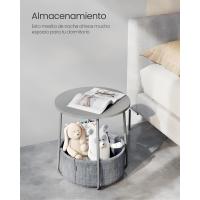 Mesa Lateral Redonda Moderna Espaciosa para Sala de Estar, Dormitorio, Mesita de Noche - details 97