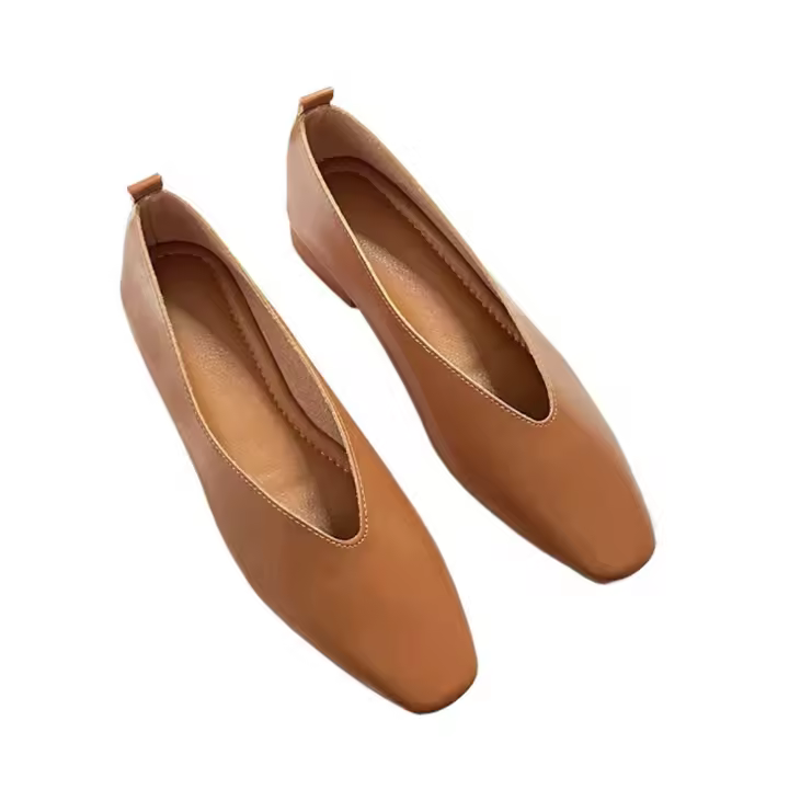 Mary Jane-zapatos planos informales para mujer, calzado de tacón bajo, suela blanda - 1