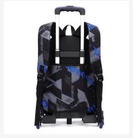 Mochila escolar con ruedas para niños, bolsa de viaje para estudiantes - details 23