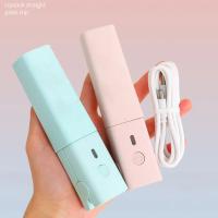 Mini plancha de pelo portátil con USB, plancha de pelo recta para dormitorio, férula de pequeña potencia, flequillo esponjoso, rizador de pelo liso - details 7