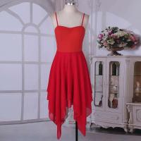 Tutú de ballet para mujer adulta con tirantes finos, vestido contemporáneo de gasa asimétrico, trajes de danza lírica - details 5