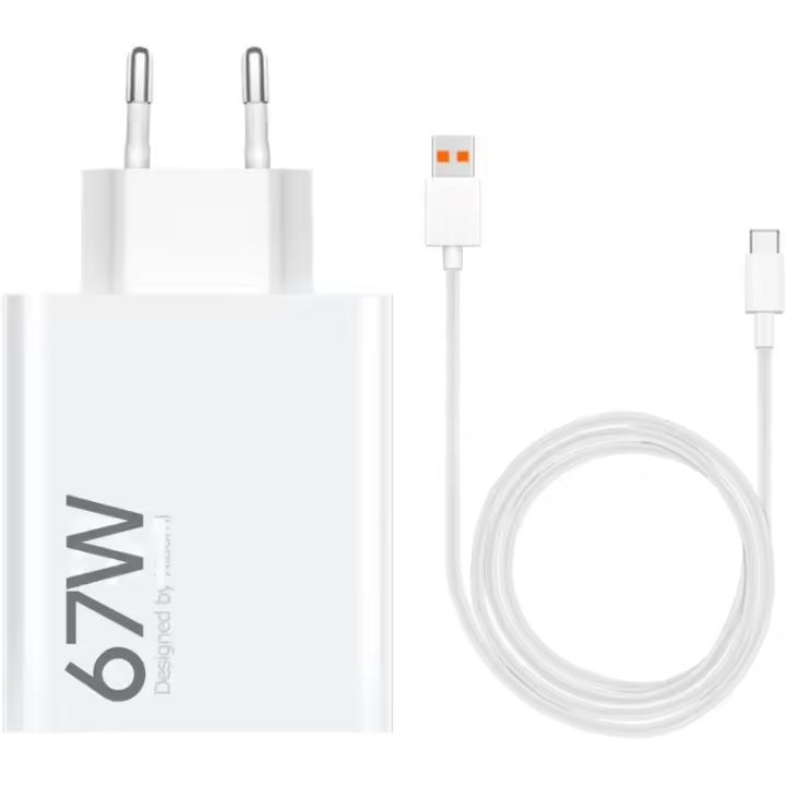Cargador Turbocharge de 67W Adecuado para Mi14 13 Pro, Mi12 12 Pro, Redmi Note 13 12 11 10 9, F5 F5 Pro, X6 X5 X4 Accesorios de Electrónica - 1