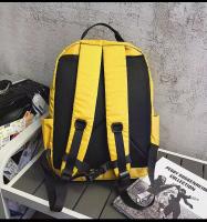 4 colores ocio Simple ligero Nylon impermeable resistente al desgaste estudiante pareja mochila hombres mochila bolso para mujer - details 6