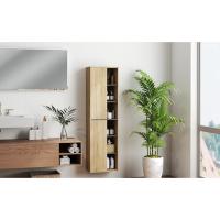 auxiliar estrecho muebles armarios verticales auxiliares par