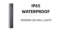 Lámpara LED de pared larga para exteriores, accesorio de iluminación resistente al agua IP65, adecuado para sala de estar, terraza, balcón, patio, villa - details 1