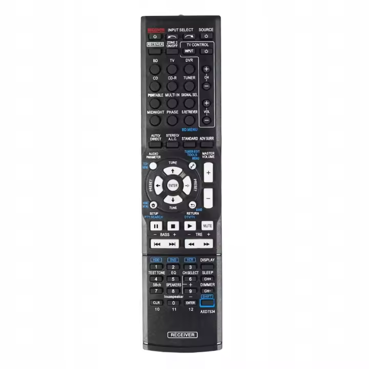 Mando a distancia de repuesto para amplificador de potencia Pioneer Vsx-1122-K Vsx-1127-K - 1
