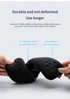 Almohadilla de Protección para Pulsera y Teclado Textura de Masaje Almohadilla de Escritorio para Juegos y Oficina Algodón de Memoria - details 8