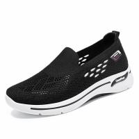Zapatos transpirables de verano para mujer, zapatillas informales sin cordones - details 3