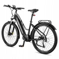 FAFREES FM8 Bicicleta Eléctrica,SHIMANO de 9 Velocidades,Motor central de 250W,Batería Li-ion 36V/14.5Ah,Autonomía 120km,Velocidad máxima 32km/h,Pneumáticos 27.5"*2.25 CST,Carga 150kg,Frenos de disco hidráulicos TEKTRO,Negro - details 2