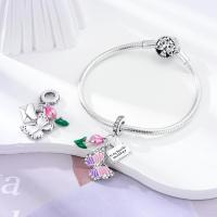 Silver Fit-pulsera de circonio para mujer, serie de mariposas de 3mm, joyería artesanal, nuevos artículos, Material metálico - details 51