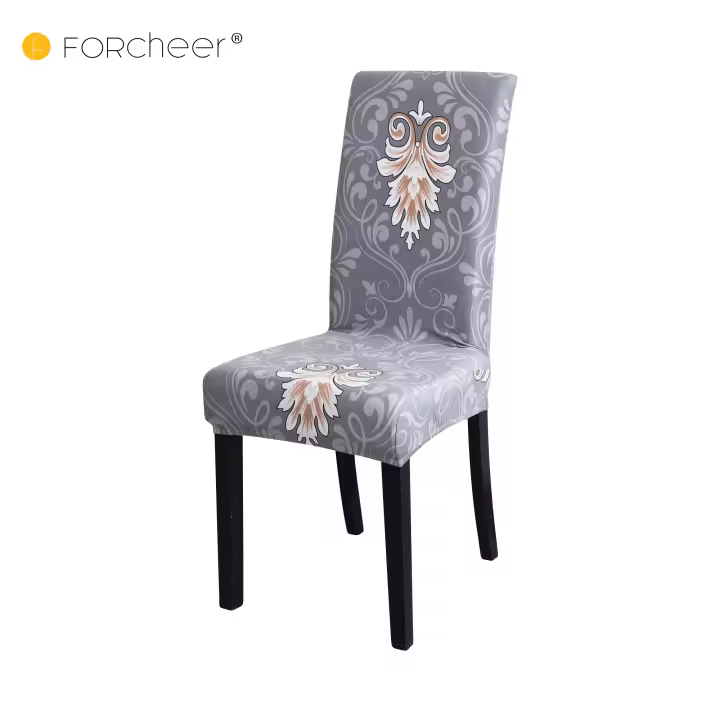 Funda elástica de LICRA para silla de comedor, 1 unidad, lavable y extraíble - 1