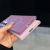 Funda Magnética Magsafe para Samsung Galaxy S25 Ultra Plus Carga Inalámbrica Carcasa de Casco Mate - details 3