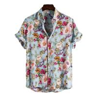Camisa casual estampada de manga corta para hombre, novedad de verano 2021 - details 4