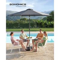 Sombrilla de Jardín 300 cm, UPF 50+, Parasol, 30 ° de Inclinación en dos Direcciones, con , para Patio, Terraza, , Piscina, sin Base, Beige GPU30BE - details 29