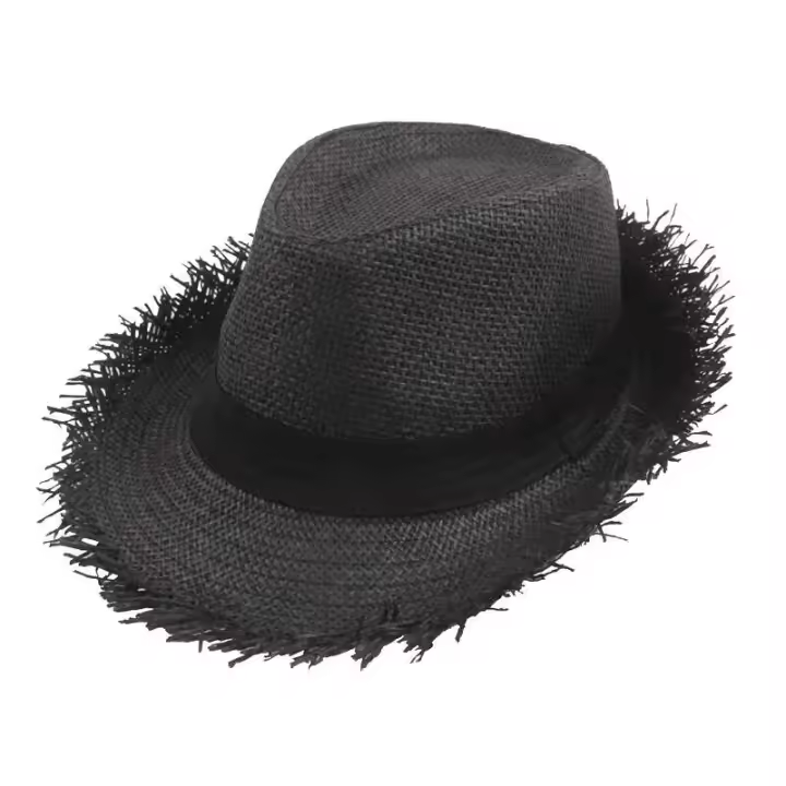 Gorra de Sol Estilo Panamá Clásico Sombrero de Playa para Hombres en Verano Moda de Vacaciones - 1