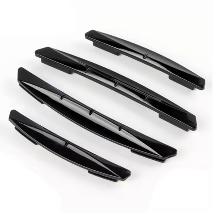 Pegatina para Borde de puerta de coche, tira de protección de moldura, Protector contra arañazos, barreras contra choques, 4 piezas, CSV - 1